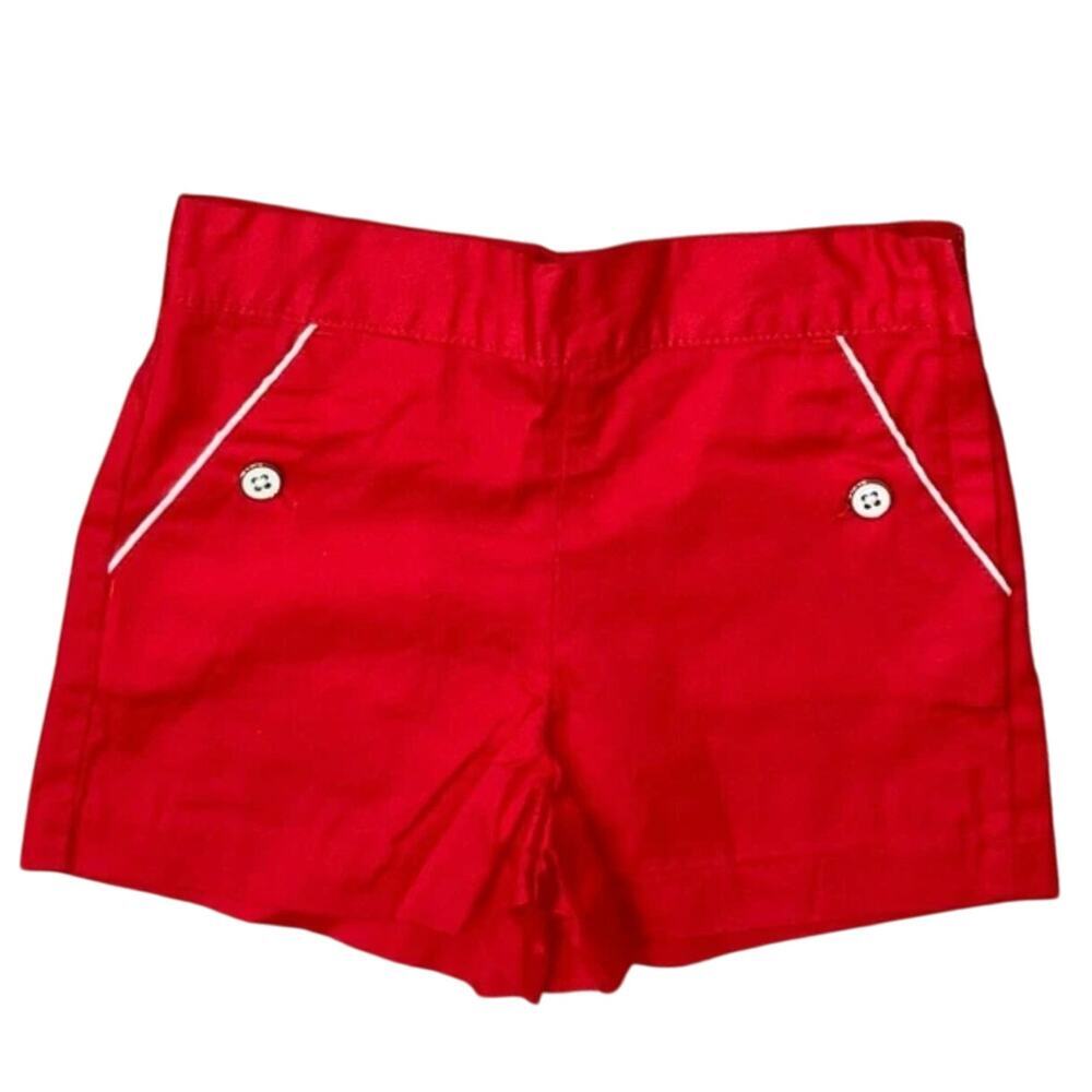 Janie and Jack Girls Size 4 Red Shorts New without Tags